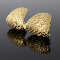 Pair of 18K Gold Estate Clip Earrings - Sold for $1,664 on 10-26-2024 (Lot 178).jpg